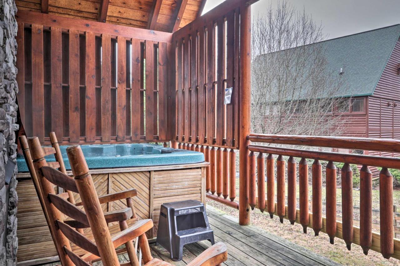 Pigeon Forge Cabin With Games, 1 Mi To Parkway! Eksteriør bilde