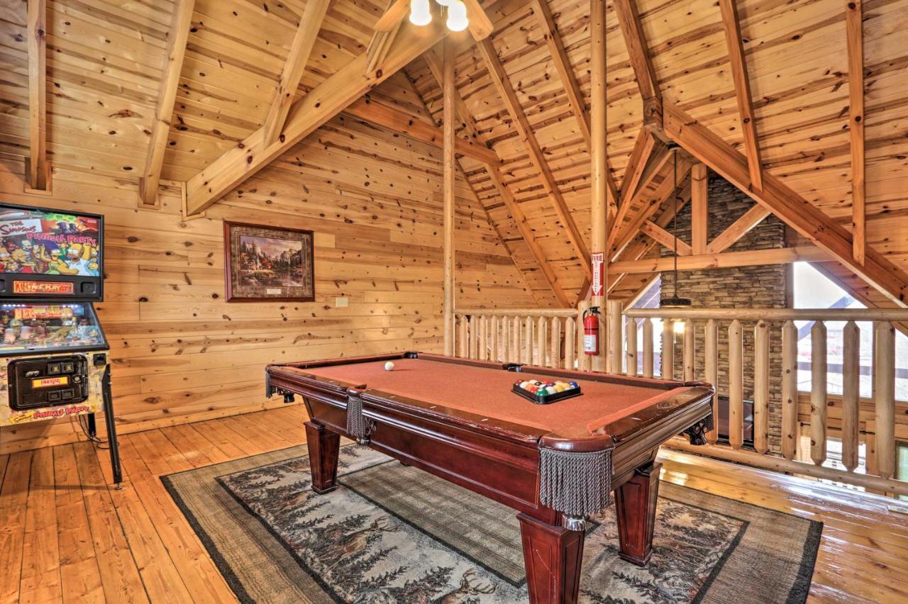 Pigeon Forge Cabin With Games, 1 Mi To Parkway! Eksteriør bilde